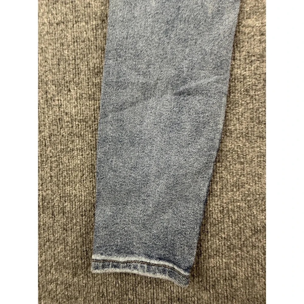 Fashion Nova Jeans Juniors 11/30‎ Medium Wash High Rise Skinny Distressed Denim